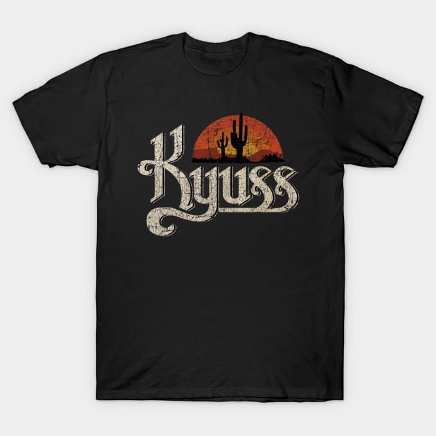 Kyuss Sunset Dessert 1987 T-Shirt by Thrift Haven505